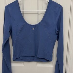 Lululemon Crop long sleeve